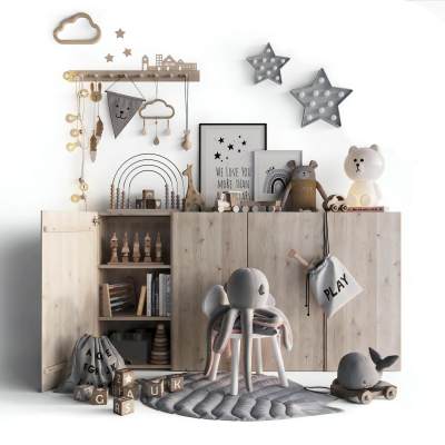 现代装饰摆件组合